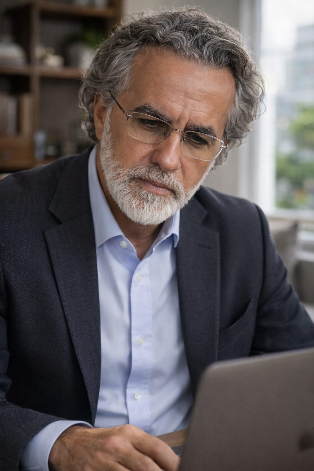Dr. Hélio Castelo Branco analisando um caso